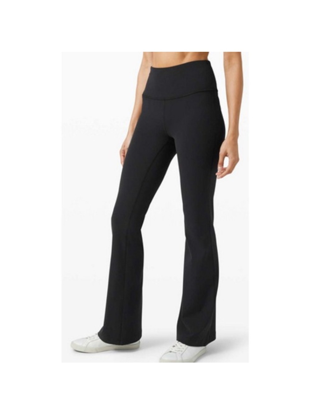 Lululemon Black Groove Nulu High-Rise Flared Athletic Yoga Full Length Pants
